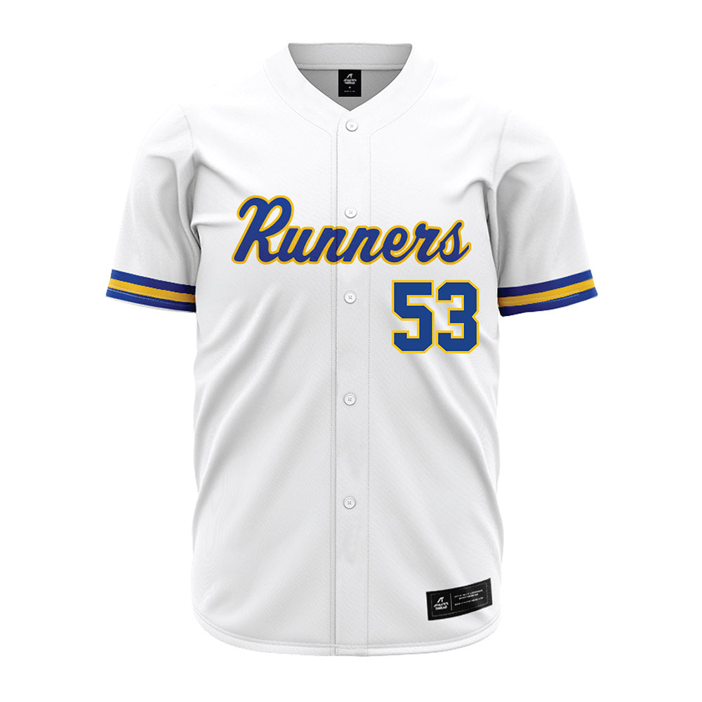 CSU Bakersfield - NCAA Baseball : Kaleb Koelewyn - White Jersey-0