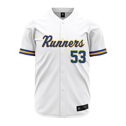 CSU Bakersfield - NCAA Baseball : Kaleb Koelewyn - White Jersey-0