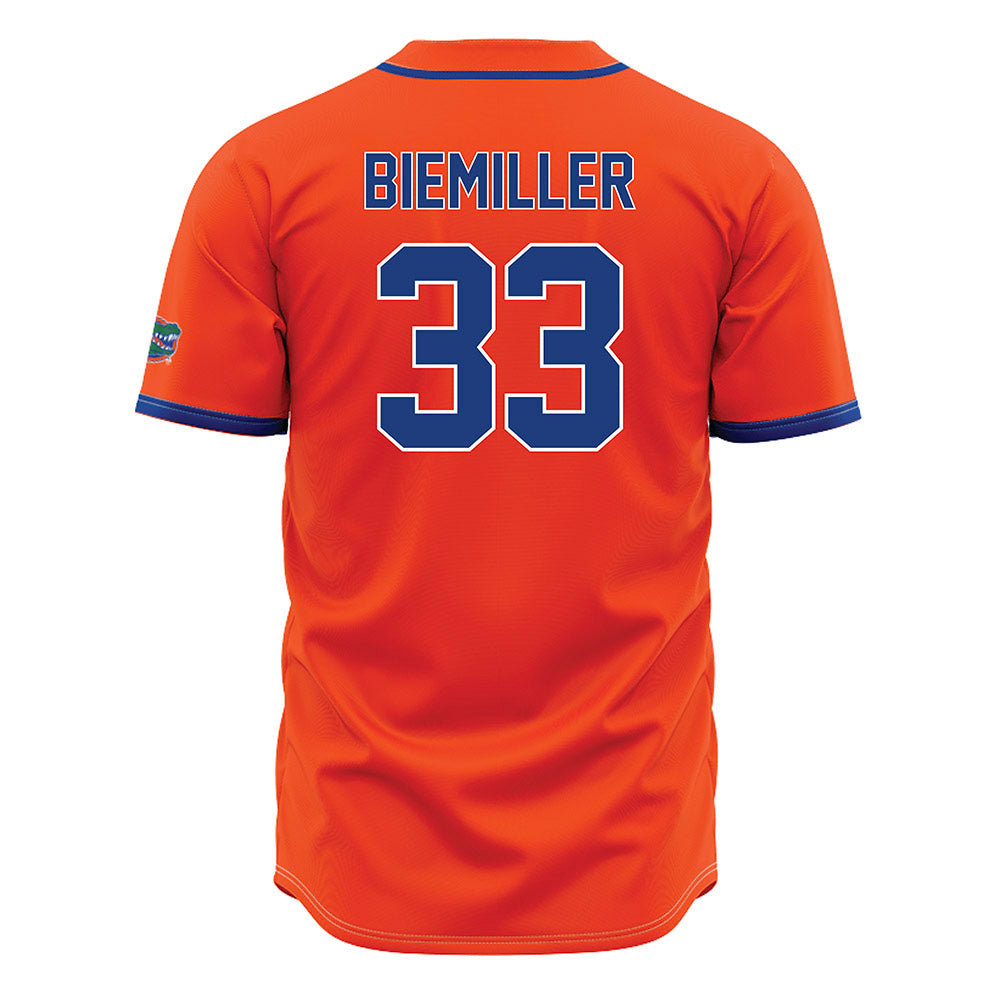 Florida - NCAA Baseball : McCall Biemiller - Orange Jersey-1
