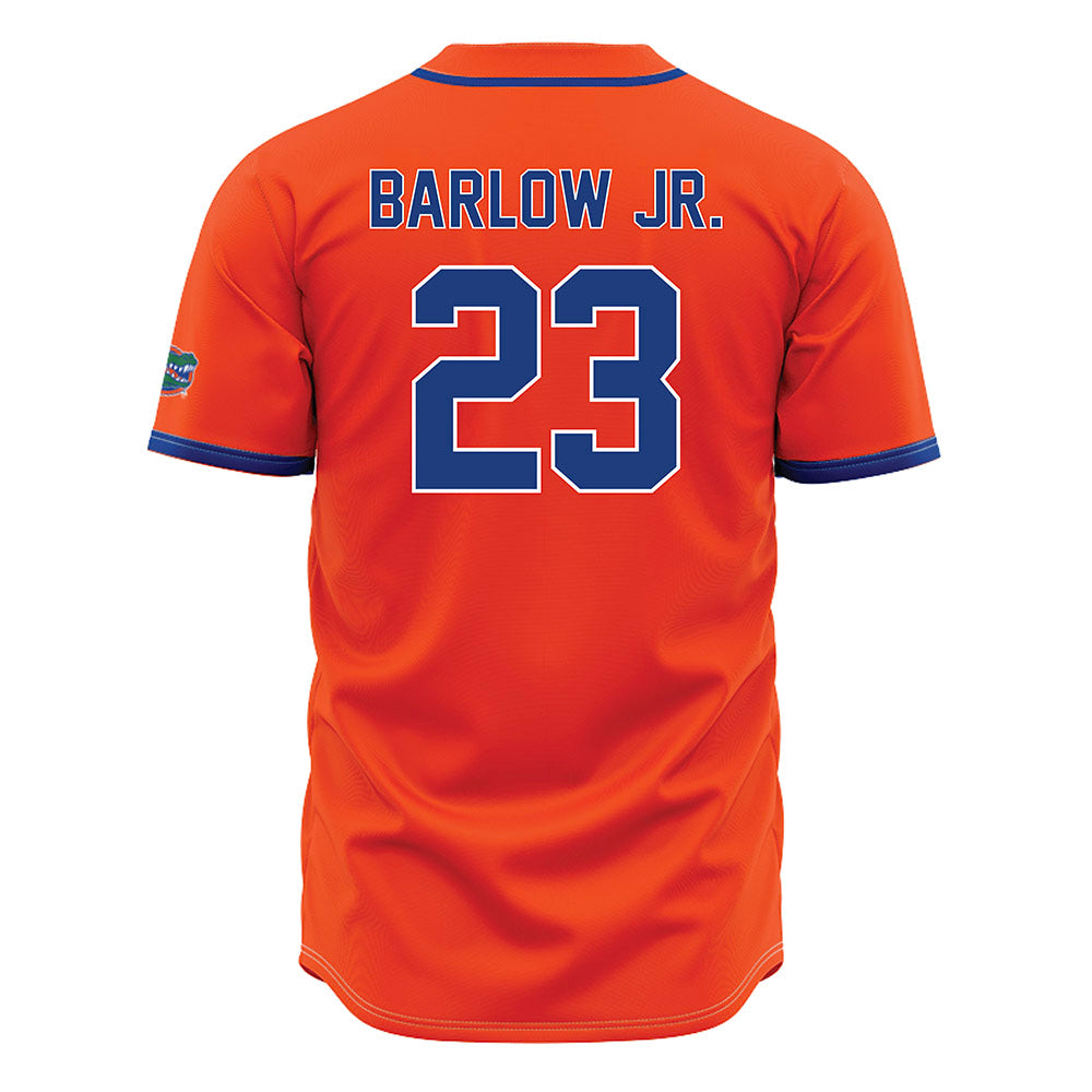 Florida - NCAA Baseball : William Barlow Jr. - Orange Jersey-1