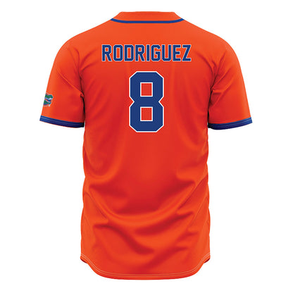 Florida - NCAA Baseball : Christian Rodriguez - Orange Jersey