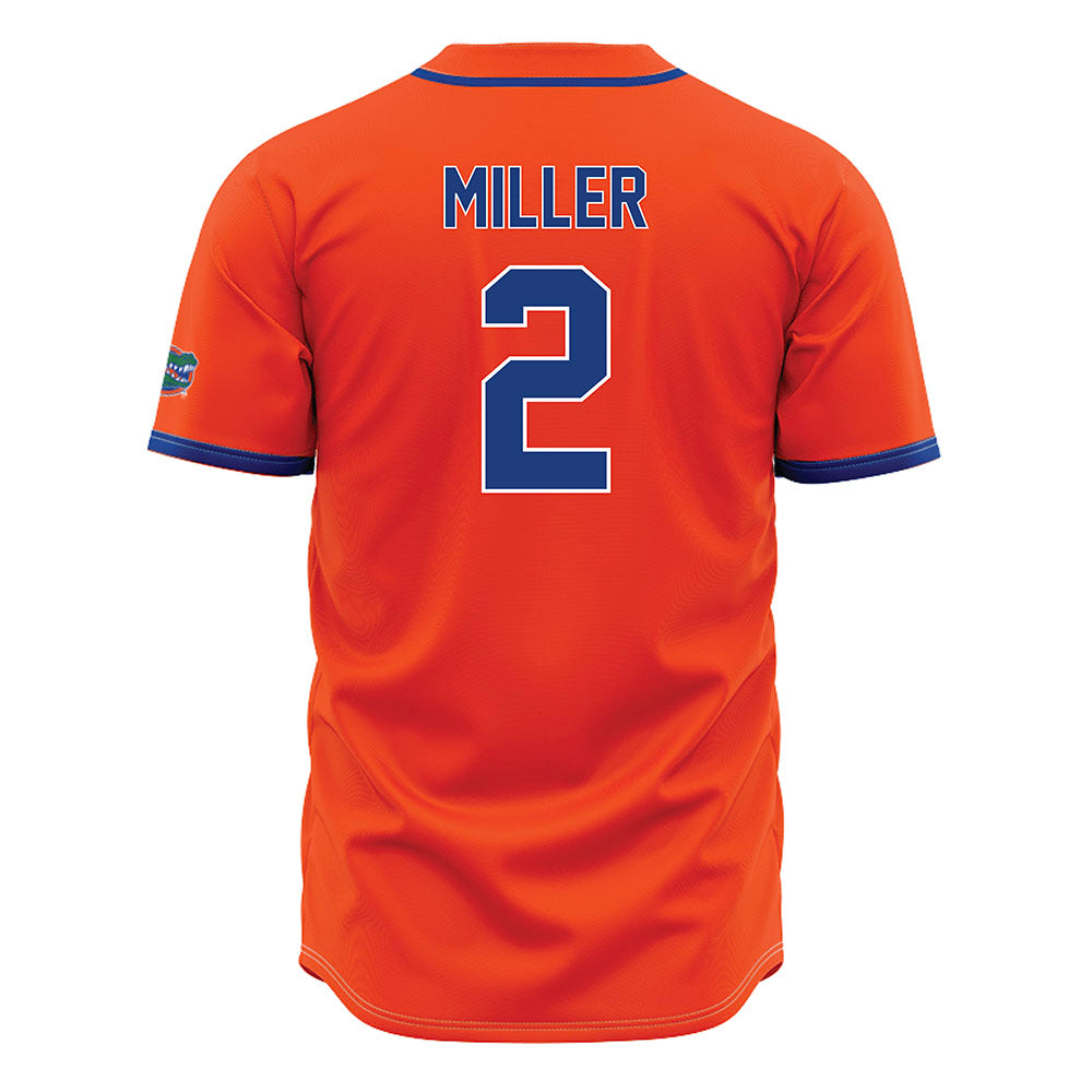 Florida - NCAA Baseball : Sam Miller - Orange Jersey-1