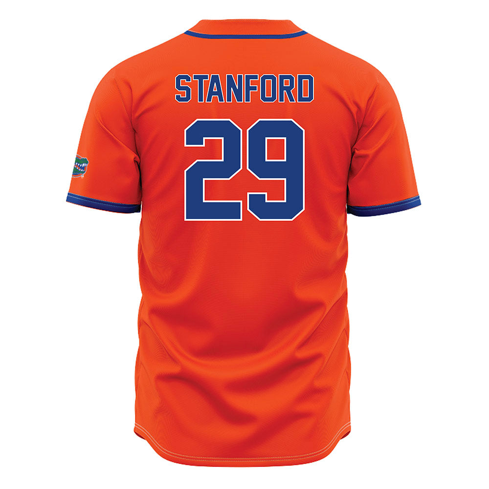 Florida - NCAA Baseball : Cole Stanford - Orange Jersey-1