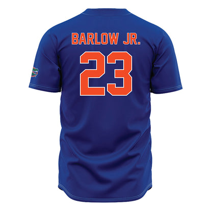 Florida - NCAA Baseball : William Barlow Jr. - Blue Jersey-1