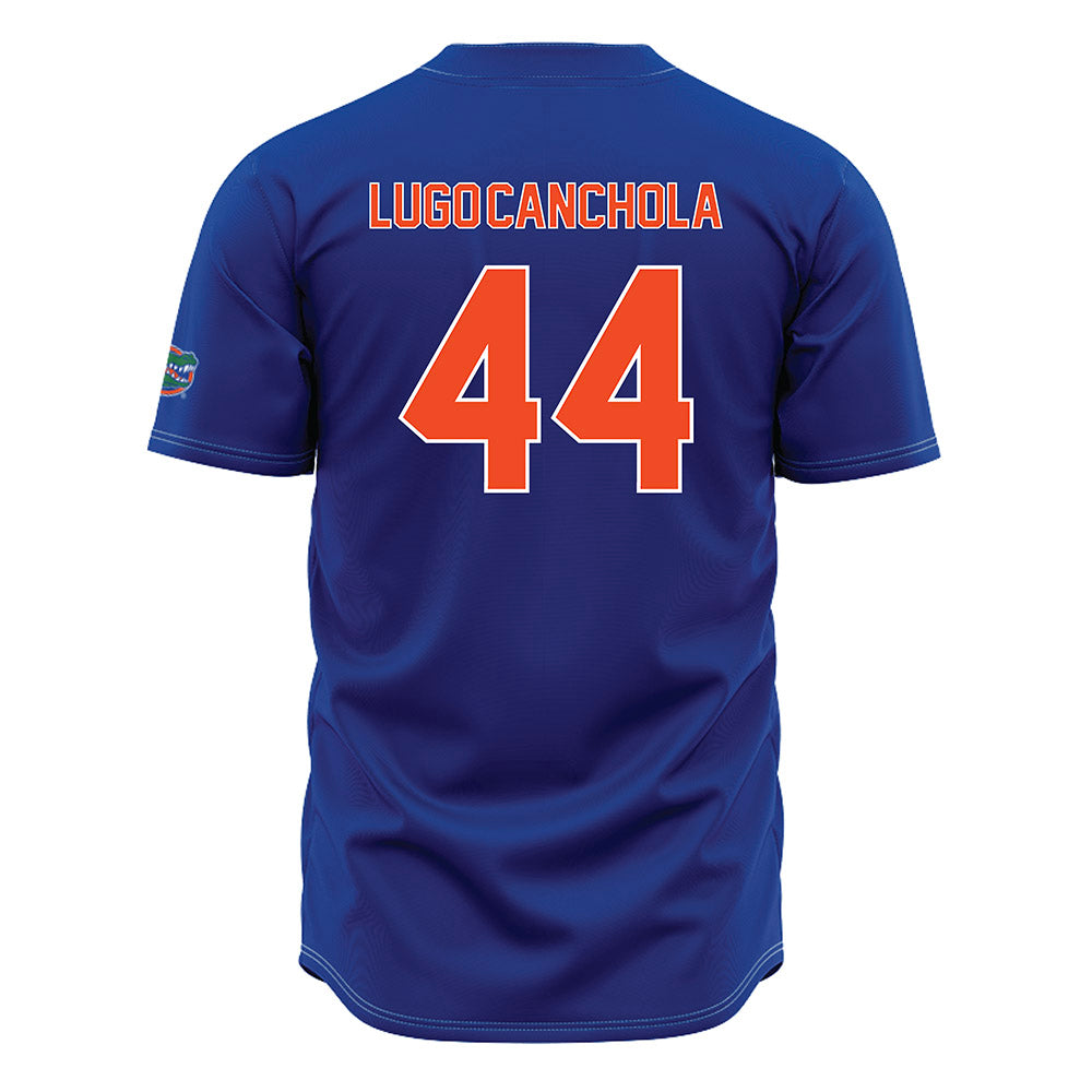 Florida - NCAA Baseball : Ernesto Lugo-Canchola - Blue Jersey-1