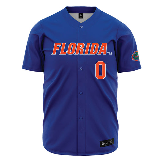 Florida - NCAA Baseball : Jaden Bastian - Blue Jersey-0