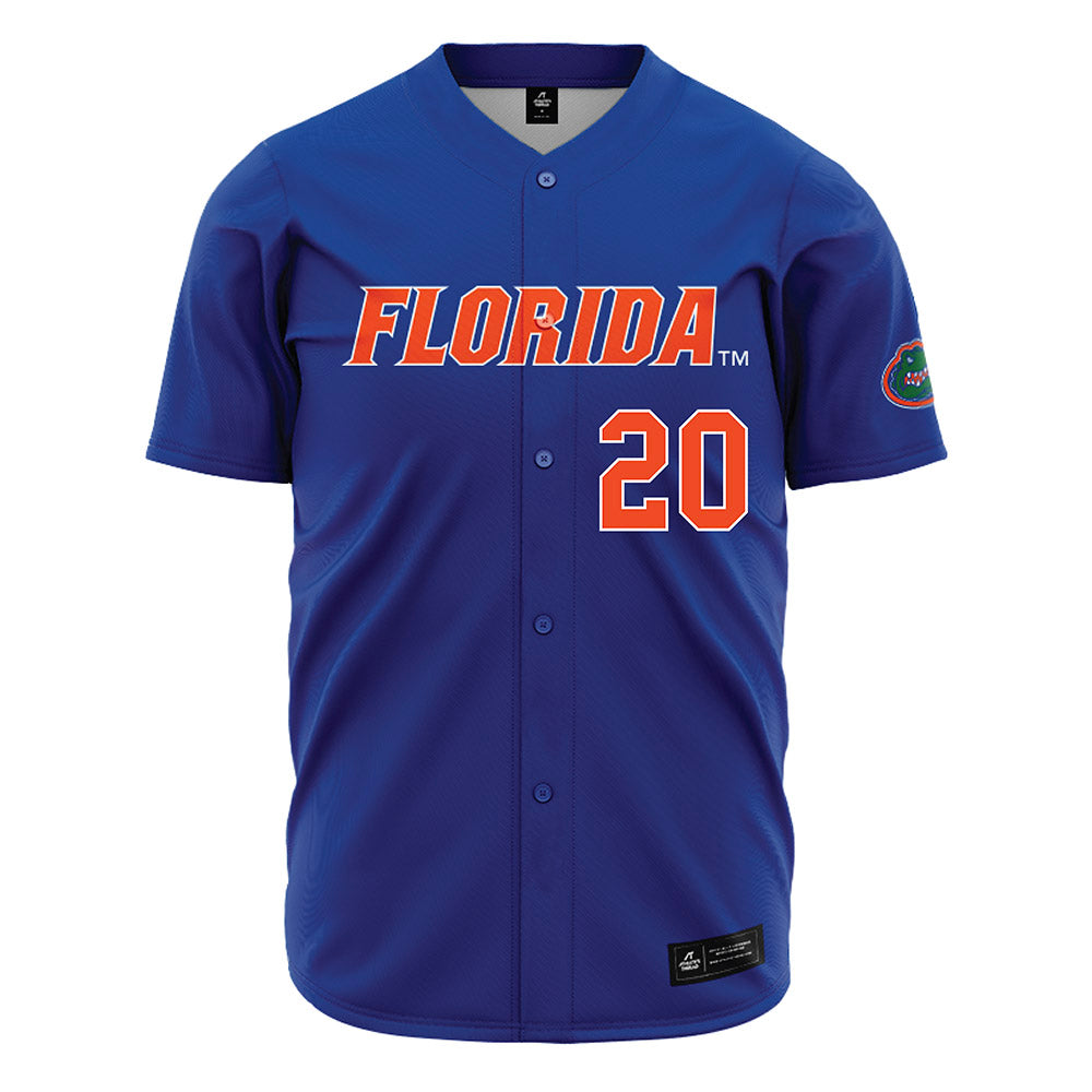 Florida - NCAA Baseball : Schuyler Sandford - Blue Jersey-0