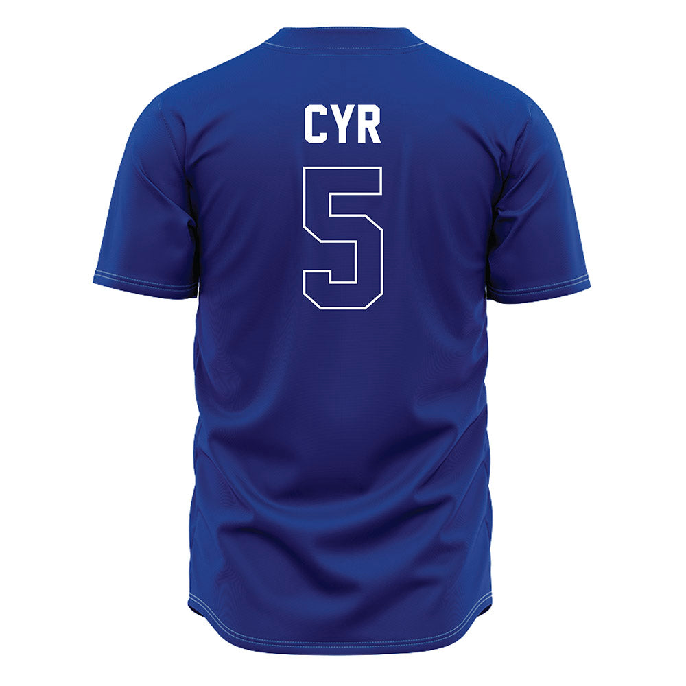 Florida - NCAA Baseball : Blake Cyr - Blue Jersey-1