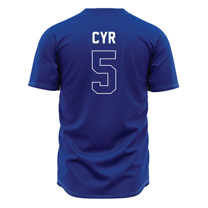 Florida - NCAA Baseball : Blake Cyr - Blue Jersey-1