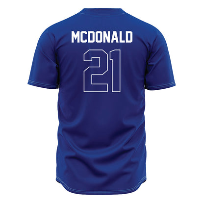 Florida - NCAA Baseball : Caden McDonald - Blue Jersey