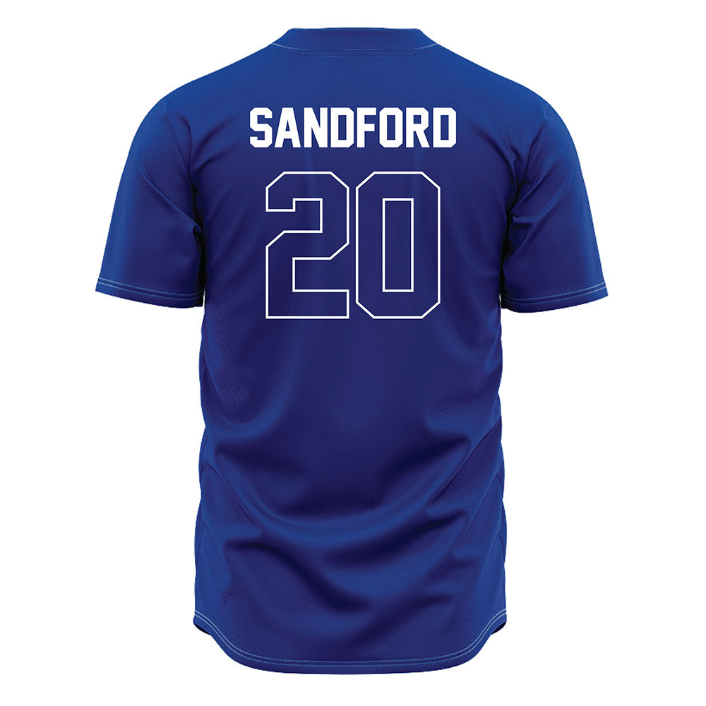 Florida - NCAA Baseball : Schuyler Sandford - Blue Jersey-1