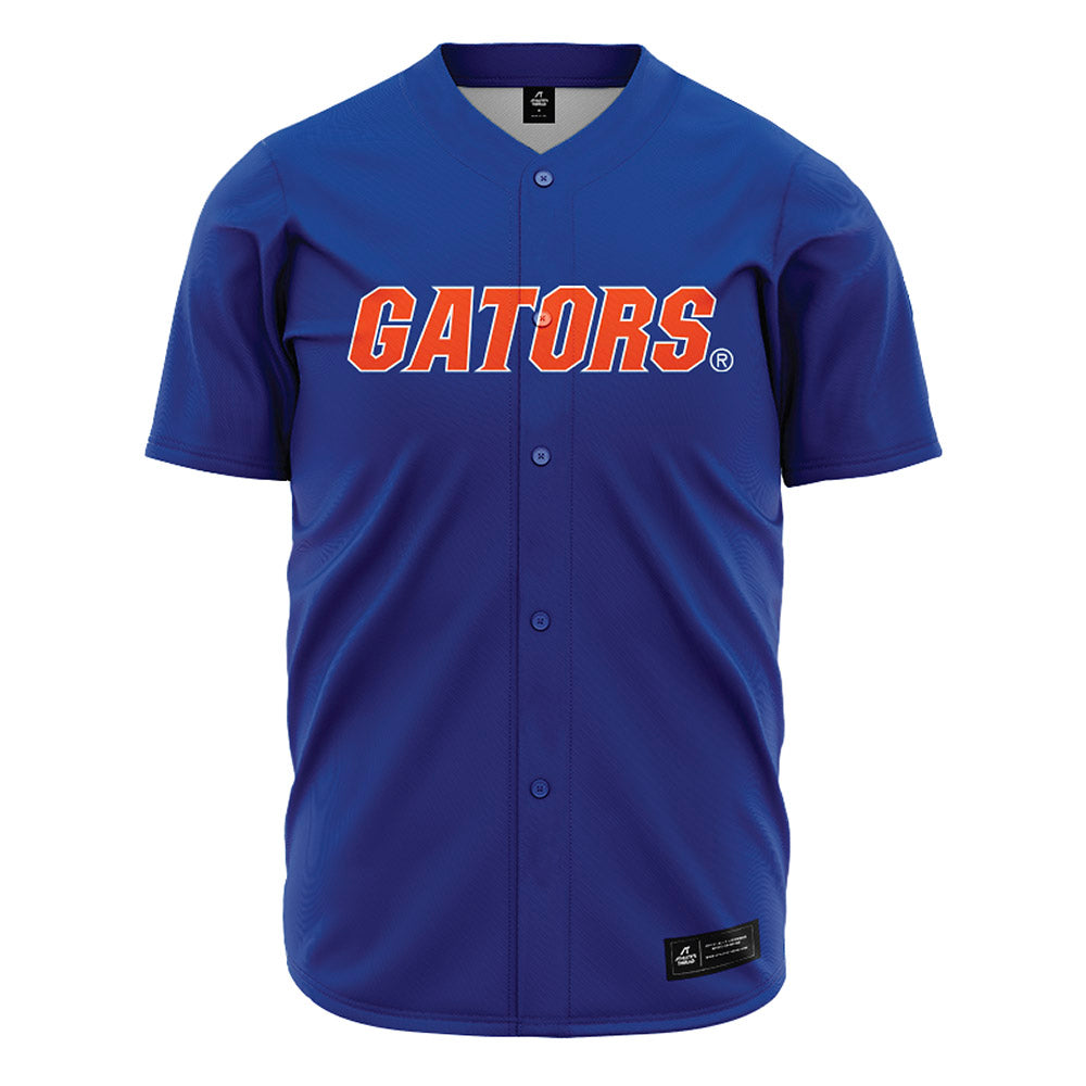 Florida - NCAA Baseball : Colton Schwarz - Blue Jersey-0