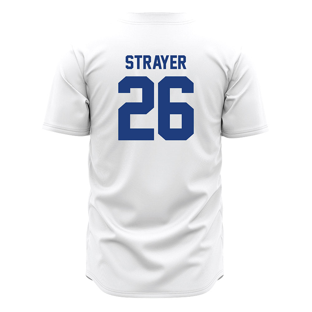 Florida - NCAA Baseball : Cash Strayer - White Jersey-1