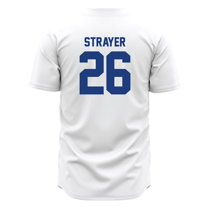 Florida - NCAA Baseball : Cash Strayer - White Jersey-1