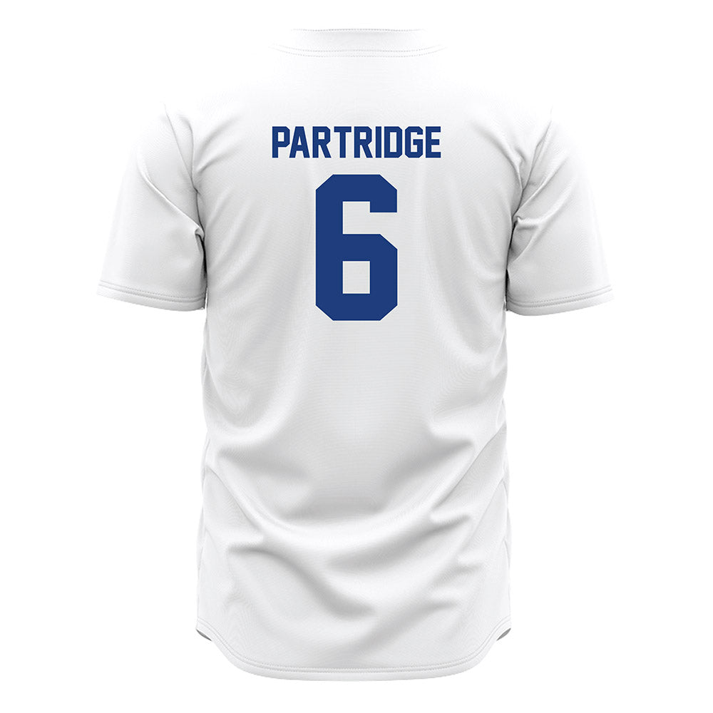 Florida - NCAA Baseball : Nic Partridge - White Jersey-1