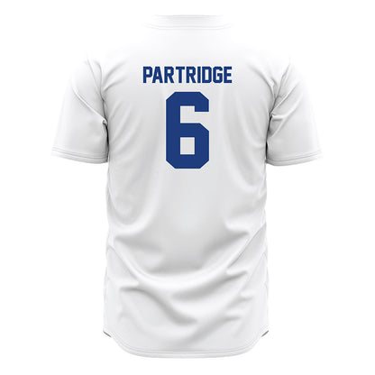 Florida - NCAA Baseball : Nic Partridge - White Jersey-1