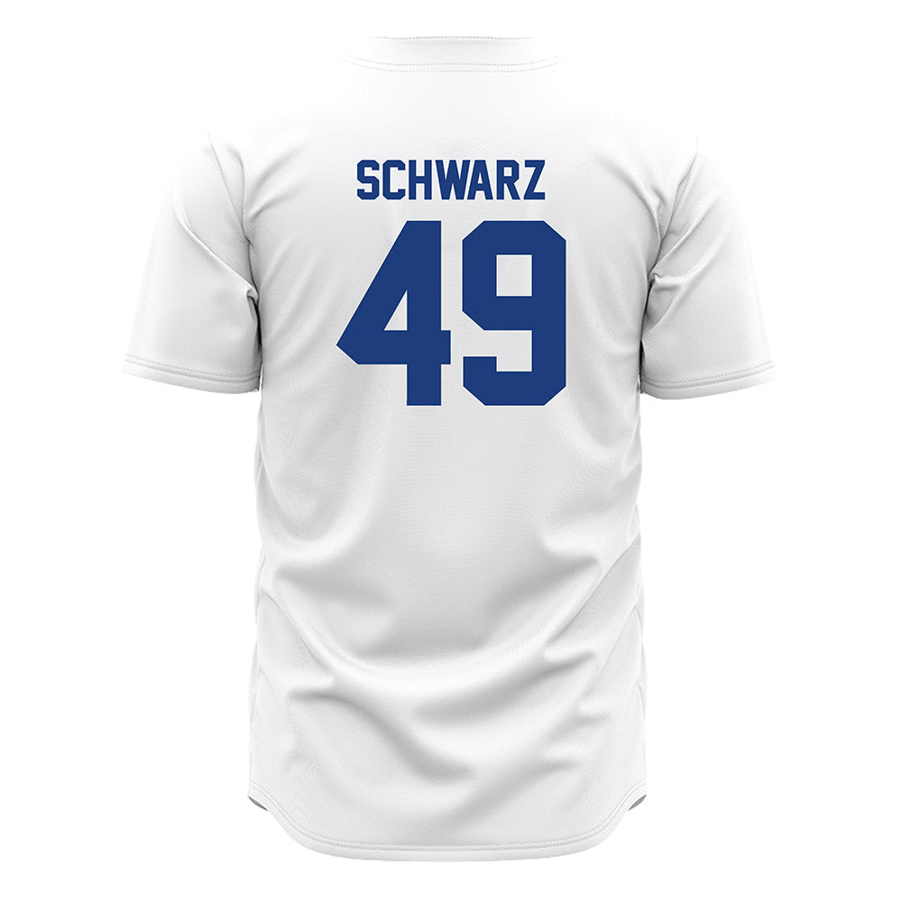 Florida - NCAA Baseball : Colton Schwarz - White Jersey-1