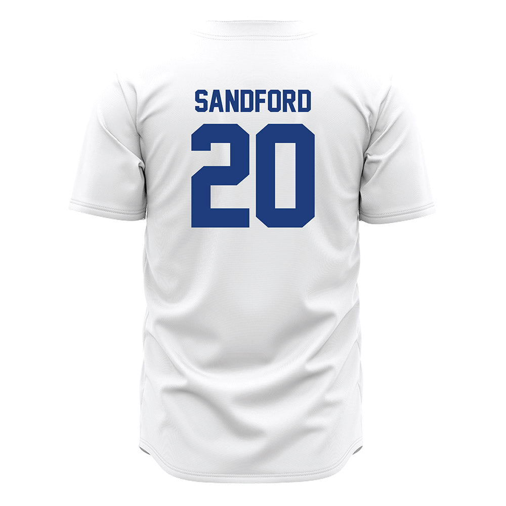 Florida - NCAA Baseball : Schuyler Sandford - White Jersey-1