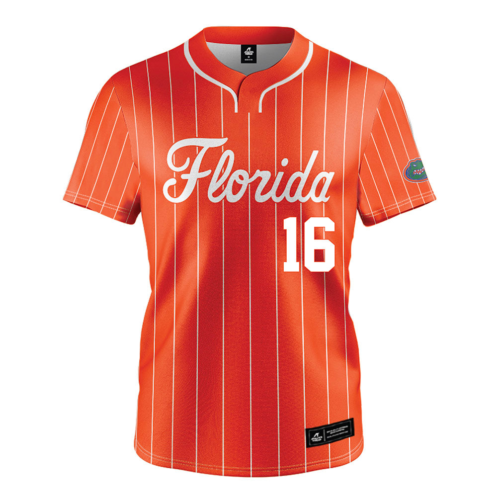 Florida - NCAA Softball : Allison Sparkman - Orange Jersey-0