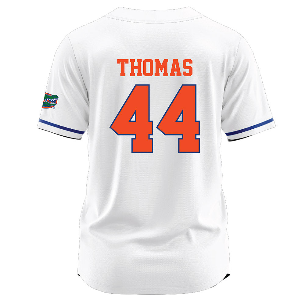 Florida - NCAA Softball : Townsen Thomas - White Jersey-1