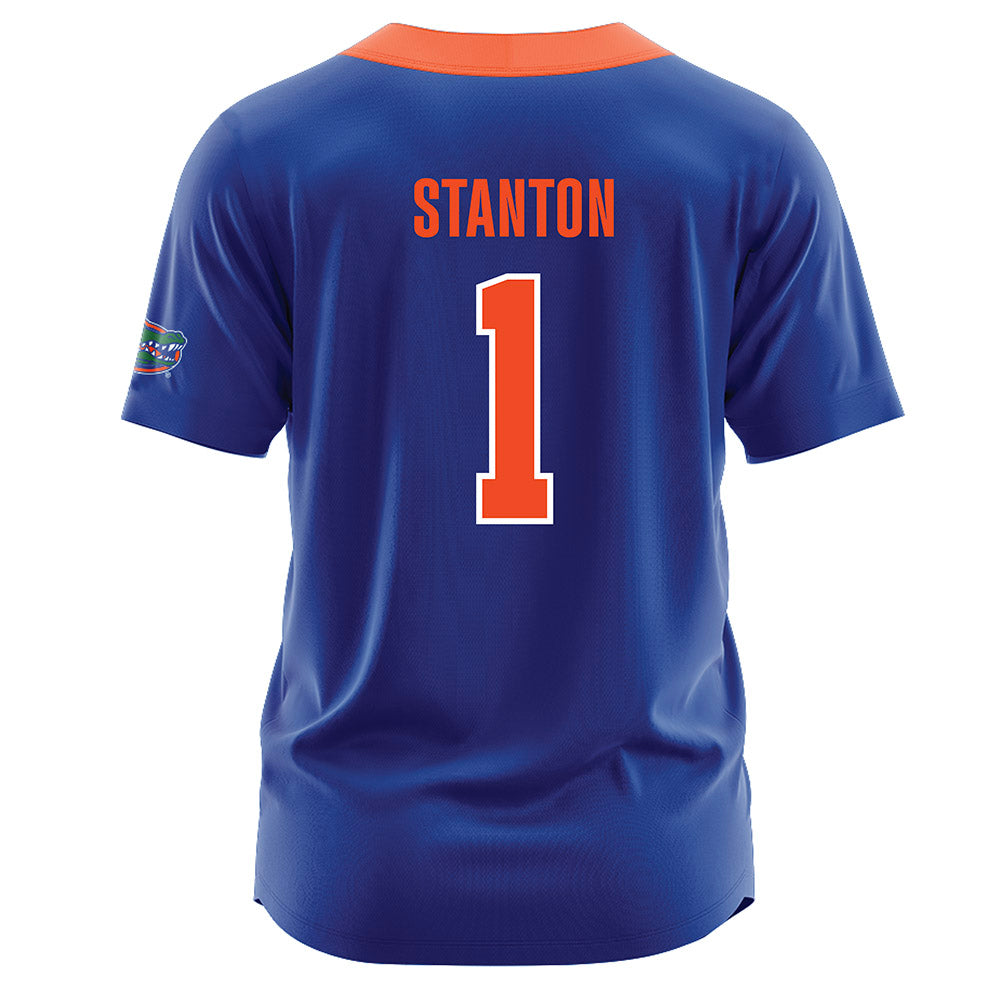 Florida - NCAA Softball : Caroline Stanton - Blue Jersey-1
