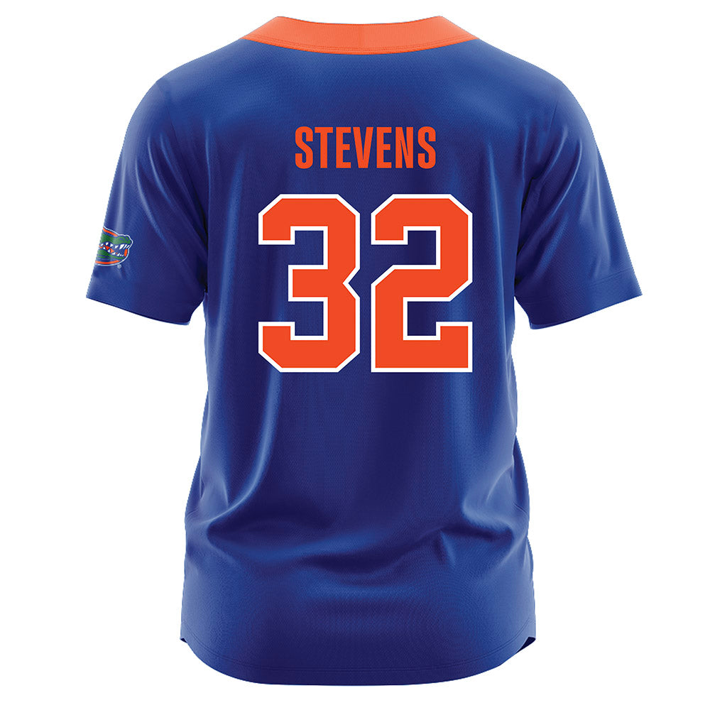Florida - NCAA Softball : Leah Stevens - Blue Jersey-1