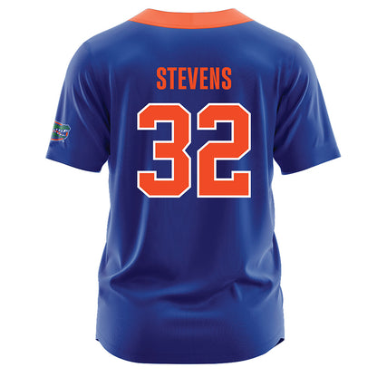 Florida - NCAA Softball : Leah Stevens - Blue Jersey-1