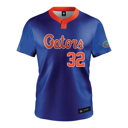 Florida - NCAA Softball : Leah Stevens - Blue Jersey-0