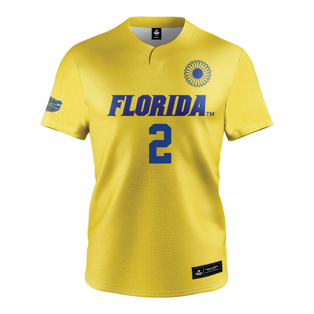 Florida - NCAA Softball : Giulia Desiderio - Sunflower Yellow Jersey-0