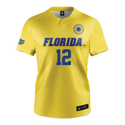 Florida - NCAA Softball : Kendall Grover - Sunflower Yellow Jersey-0