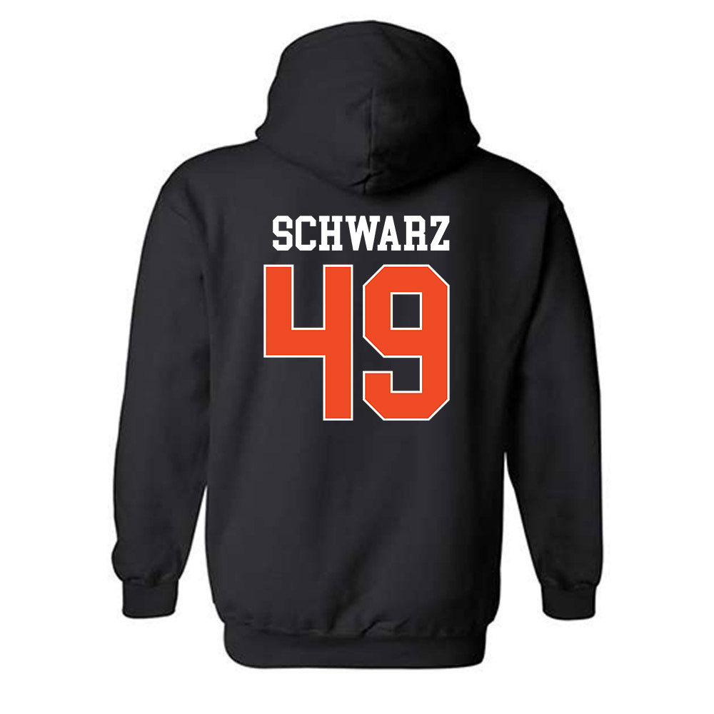 Florida - NCAA Baseball : Colton Schwarz - Fashion Shersey Hooded Sweatshirt-1