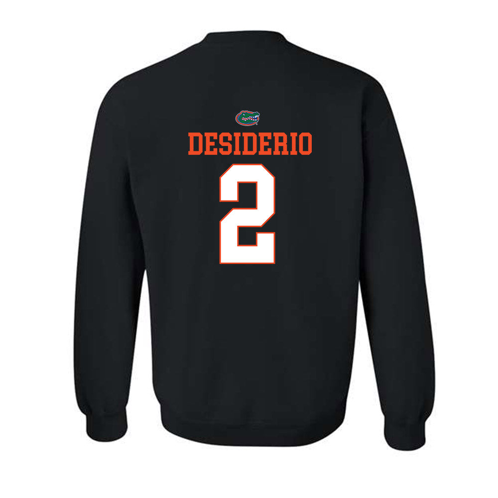 Florida - NCAA Softball : Giulia Desiderio - Fashion Shersey Crewneck Sweatshirt-1