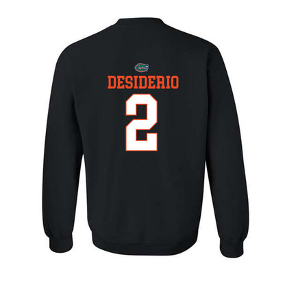 Florida - NCAA Softball : Giulia Desiderio - Fashion Shersey Crewneck Sweatshirt-1