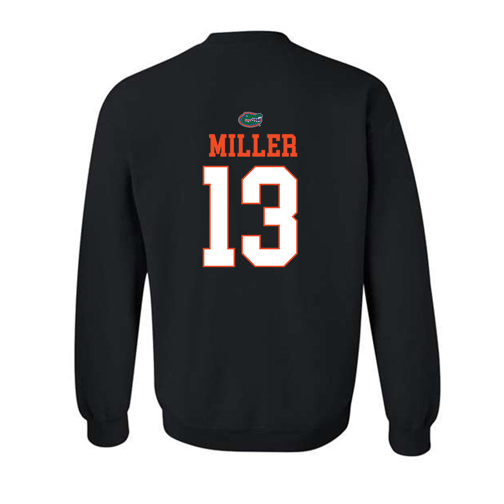 Florida - NCAA Softball : Olivia Miller - Fashion Shersey Crewneck Sweatshirt-1