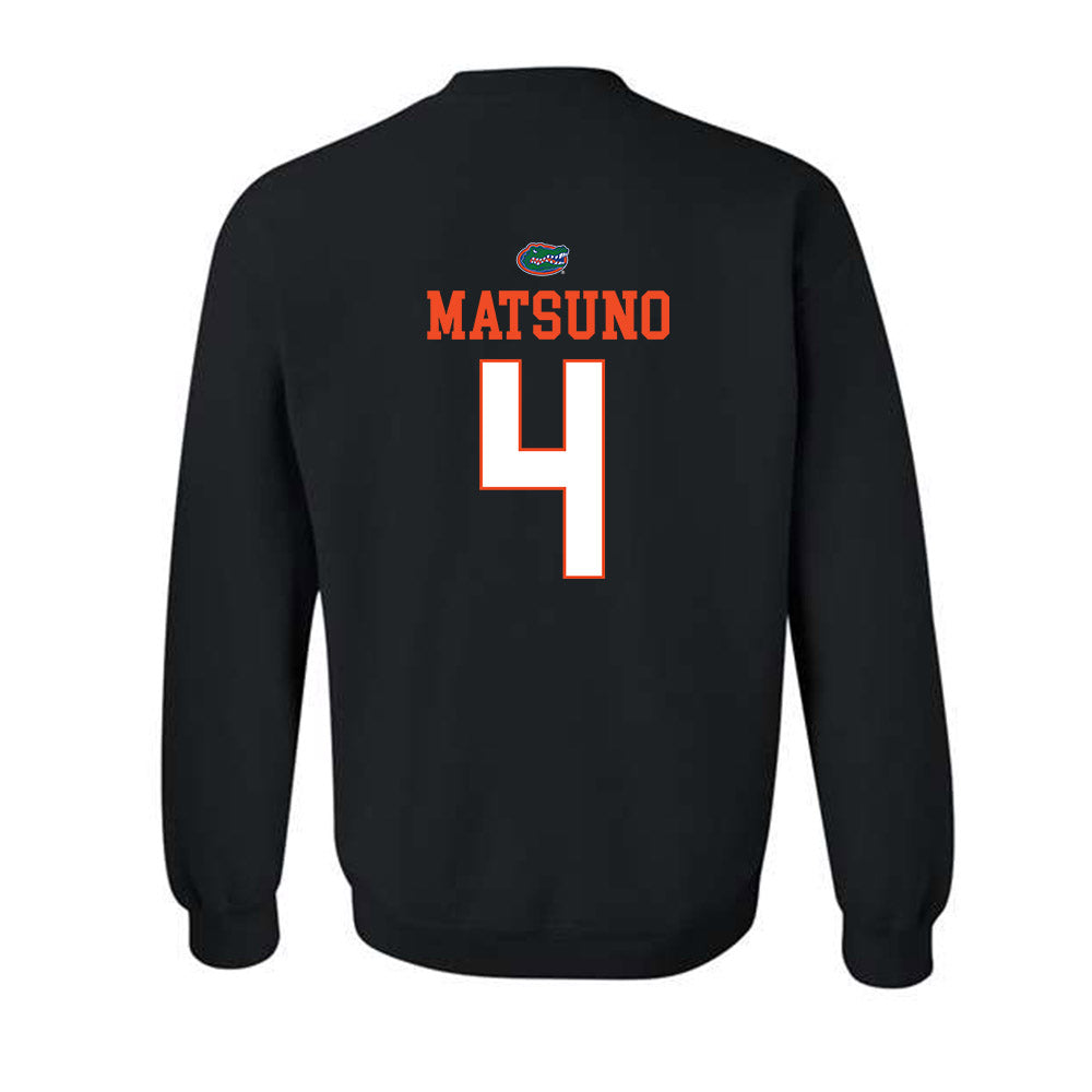 Florida - NCAA Softball : Kalie Matsuno - Fashion Shersey Crewneck Sweatshirt-1