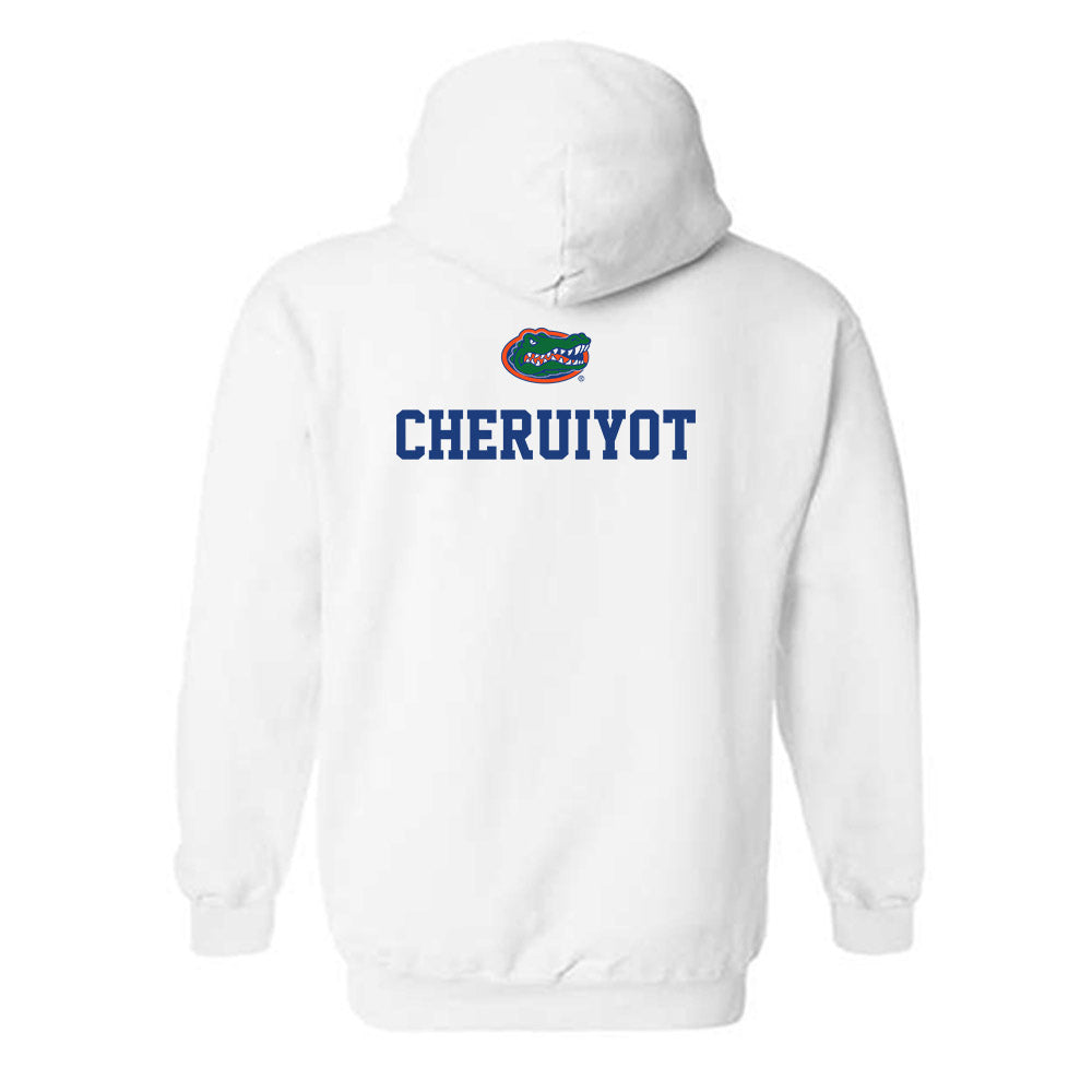 Florida - NCAA Men's Cross Country : Kelvin Cheruiyot - Classic Shersey Hooded Sweatshirt-1