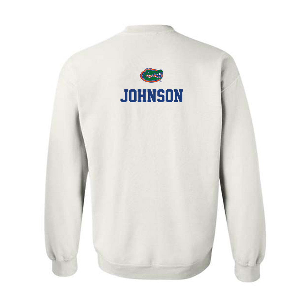 Florida - NCAA Men's Track & Field : Jordaine Johnson - Classic Shersey Crewneck Sweatshirt-1