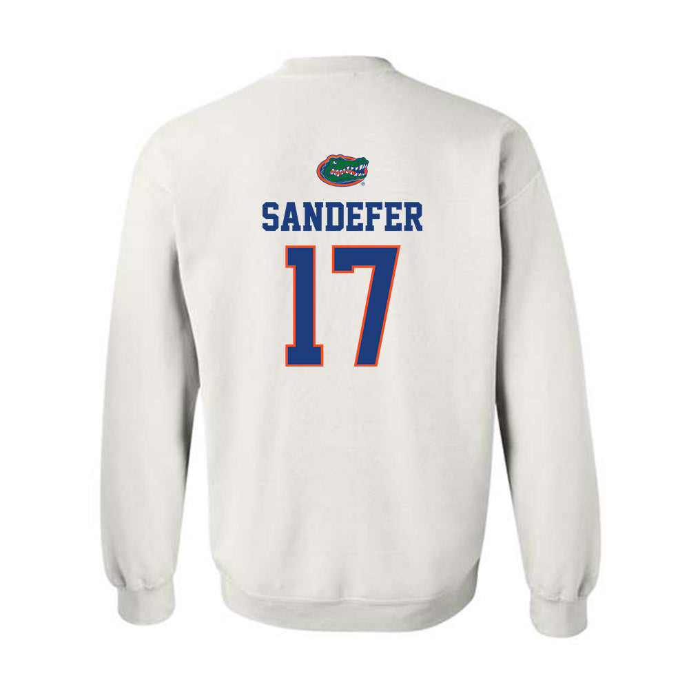 Florida - NCAA Baseball : Russell Sandefer - Classic Shersey Crewneck Sweatshirt-1