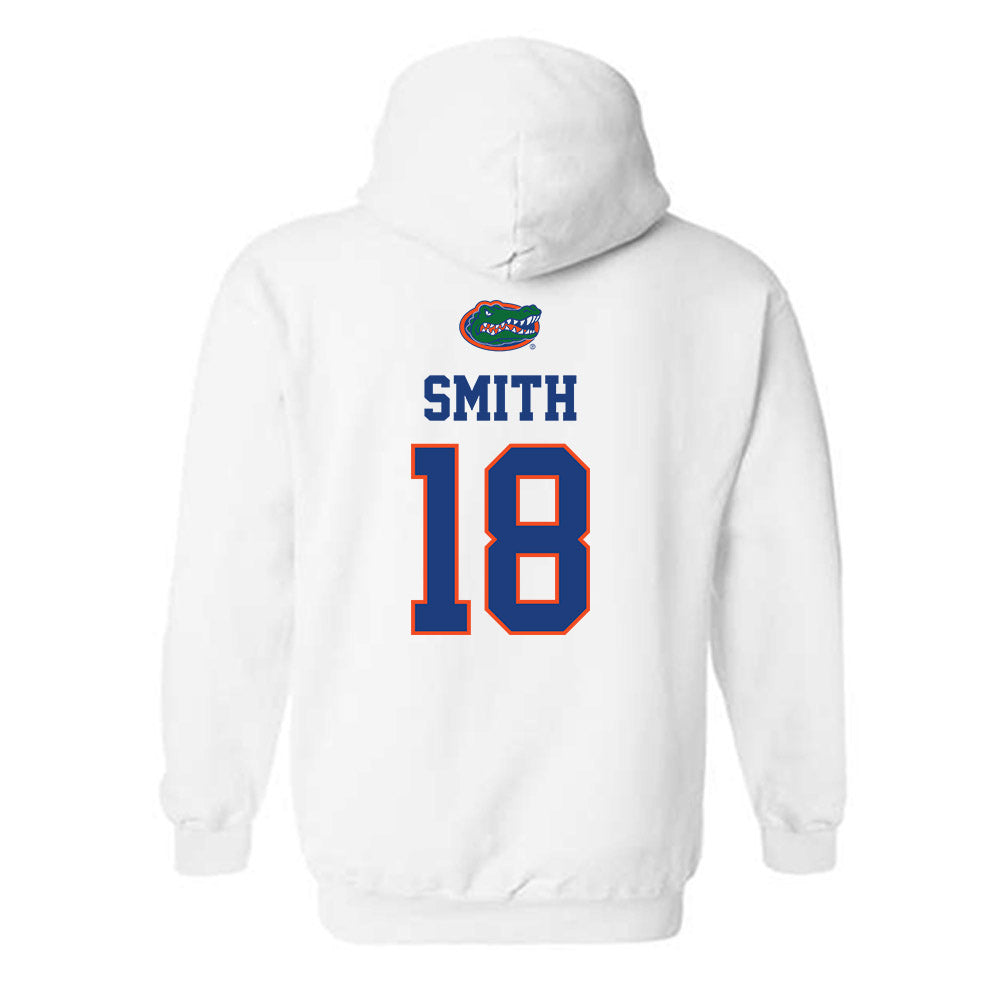 Florida - NCAA Women's Soccer : Kelsey Smith - Classic Shersey Hooded Sweatshirt-1