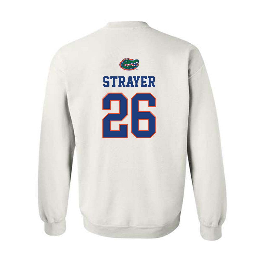 Florida - NCAA Baseball : Cash Strayer - Classic Shersey Crewneck Sweatshirt-1