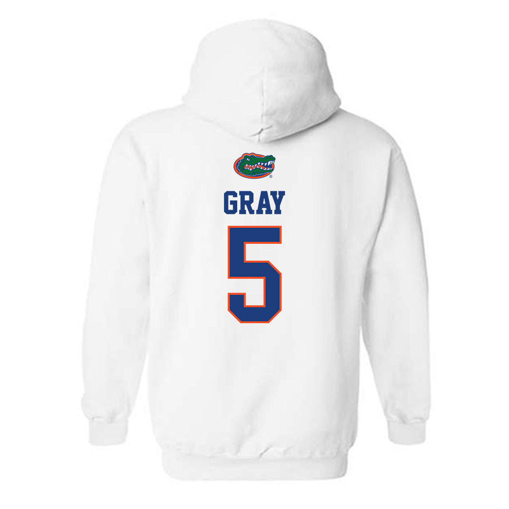 Florida - NCAA Women's Soccer : Mia Gray - Classic Shersey Hooded Sweatshirt-1