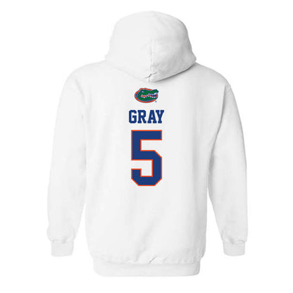 Florida - NCAA Women's Soccer : Mia Gray - Classic Shersey Hooded Sweatshirt-1