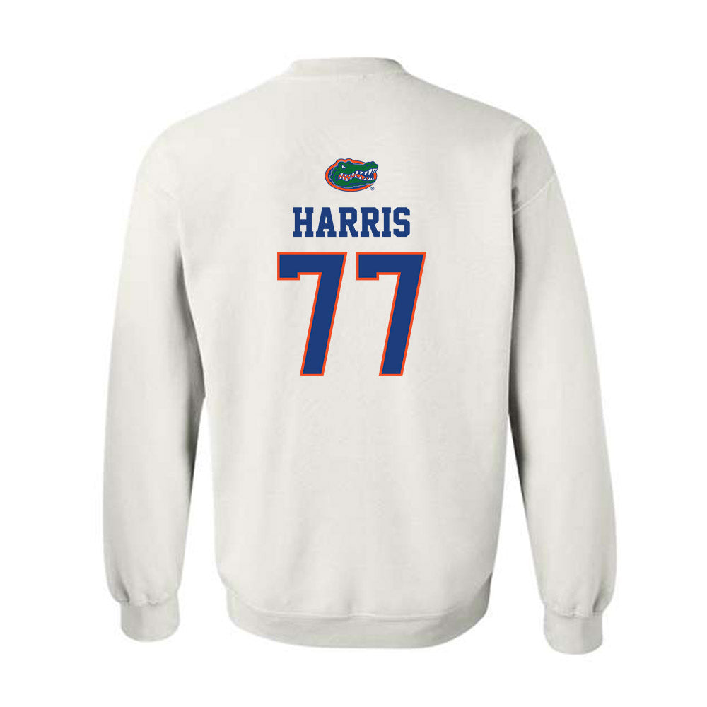 Florida - NCAA Football : Knijeah Harris - Classic Shersey Crewneck Sweatshirt-1
