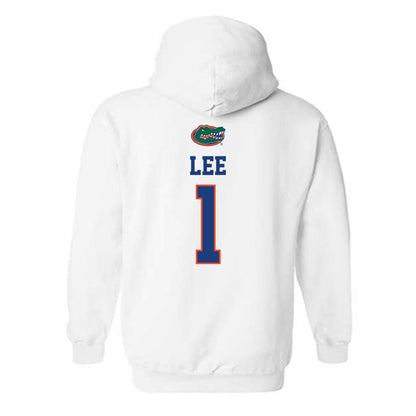 Florida - NCAA Men's Basketball : Xaivian Lee - Classic Shersey Hooded Sweatshirt-1