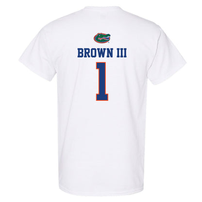 Florida - NCAA Football : Vernell Brown III - Classic Shersey T-Shirt-1