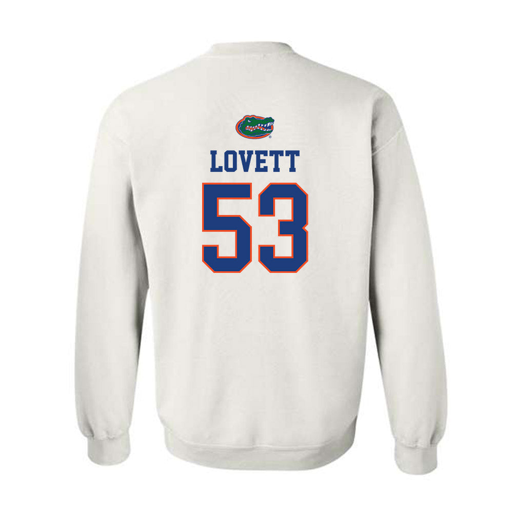 Florida - NCAA Football : Bryce Lovett - Classic Shersey Crewneck Sweatshirt-1