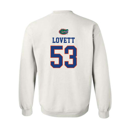 Florida - NCAA Football : Bryce Lovett - Classic Shersey Crewneck Sweatshirt-1