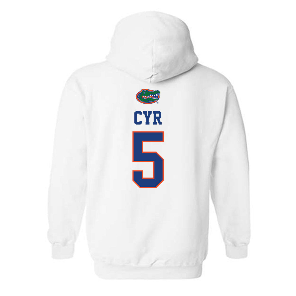 Florida - NCAA Baseball : Blake Cyr - Classic Shersey Hooded Sweatshirt-1