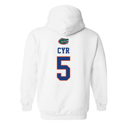 Florida - NCAA Baseball : Blake Cyr - Classic Shersey Hooded Sweatshirt-1