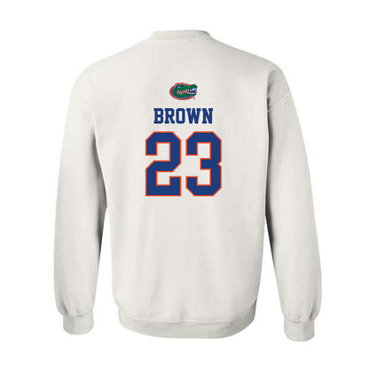 Florida - NCAA Men's Basketball : AJ Brown - Classic Shersey Crewneck Sweatshirt-1
